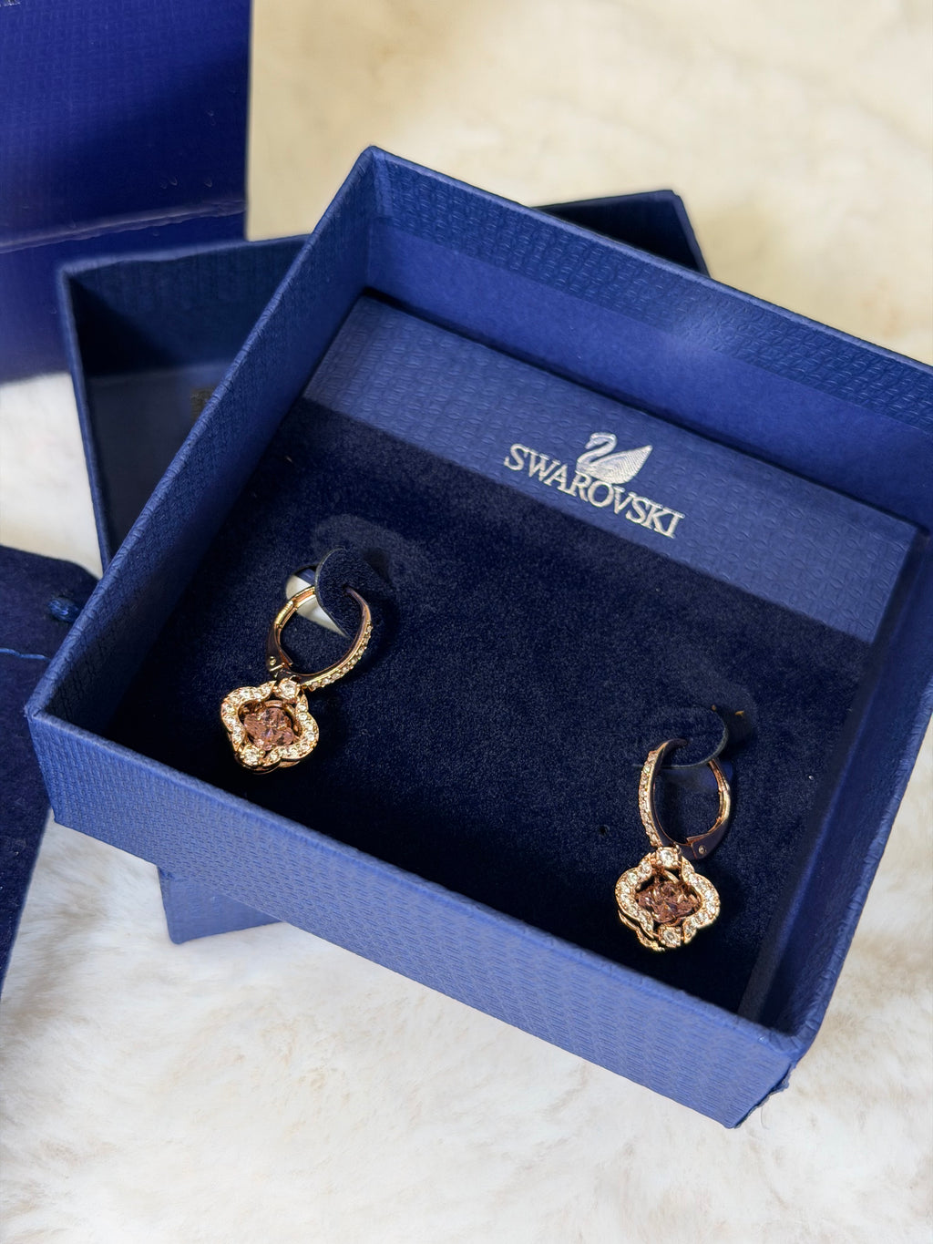 Swarovski Una Crystal Earrings.