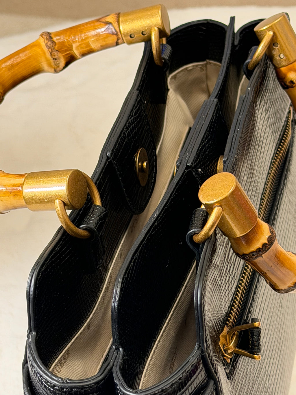 Guess Bamboo-Handle Handbag 👜