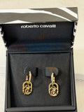 Roberto Cavalli Earrings 14k color plated