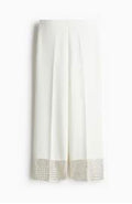 H&M EDITION Bead Embellished pants